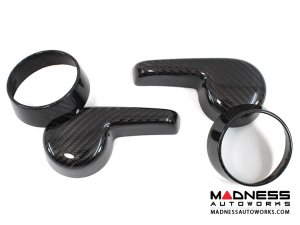 Alfa Romeo 4C Seat Adjustment Covers - Carbon Fiber